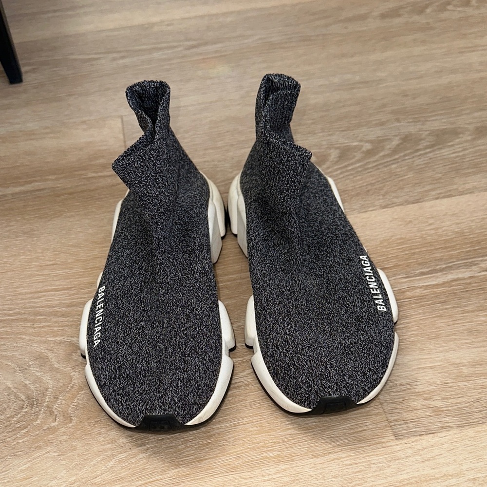 Balenciaga Gray Sock Sneakers